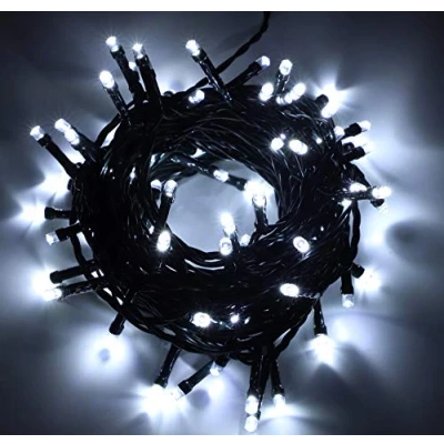 Image of Christmas Concepts® 80 Static LED String Lights 12M (39ft) Energy Efficient A++ Indoor/Outdoor Lighting (White)