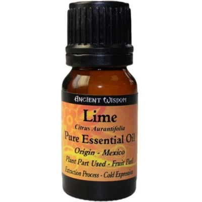 Image of Ancient Wisdom 10 ml Lime Pure Essential Oil