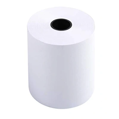 Image of Exacompta Ref 40346E Calculator Receipt Rolls (Pack of 10 Rolls) 57mm Width x 20m Length, Suitable for Shops, Kiosks, Cafés, Restaurants, Card Payments