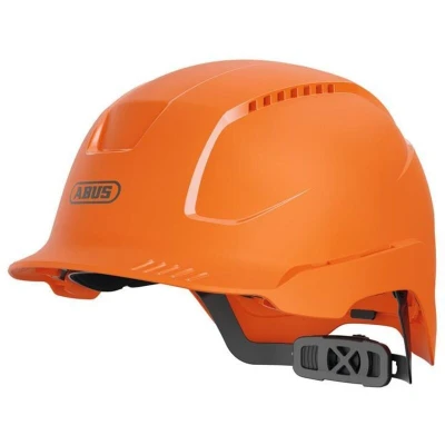 Image of ABUS Mechanical Scator Vented Safety Helmet Orange