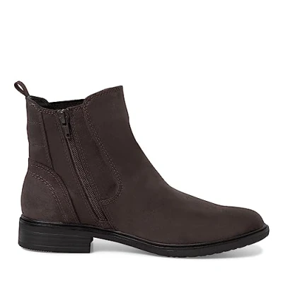 Image of Jana Women&#039;s Softline 8 25369 41 Komfortable Mehrweite Bequemschuh Klassisch Schlupfstiefel Alltagsschuhe Chelsea Boot, Lt Grey, 4 UK