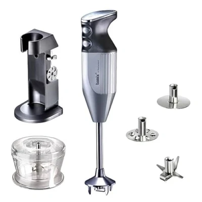 Image of Bamix DeLuxe Silver 200W Hand Blender