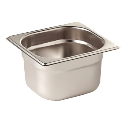 Image of Vogue K995 Stainless Steel 1/6 Gastronorm Pan, 3 L Capacity, 200 mm Depth