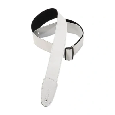 Image of Levy&#039;s Leathers M7gp wht 2 inch Garment Leather Strap White