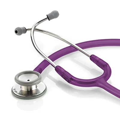 Image of ADC Adscope® 603 Clinician Stethoscope Overall Length 30&quot; Amethyst
