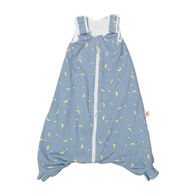 Image of Ergobaby On The Move Sleep Bag, Baby Sleeping Bag with Seatbelt Slot, 2.5 TOG, For Newborn (0 6 Months), Stellar
