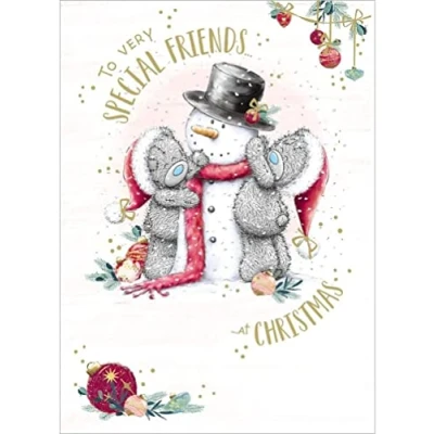 Image of Me To You Bear Special Friends Christmas Card
