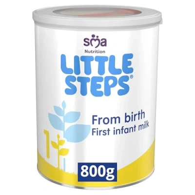 Image of Little Steps by SMA First Infant Milk From Birth, 800g (Pack of 1)
