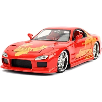 Image of Jada 30747 1:24 1993 Mazda RX 7 Orange