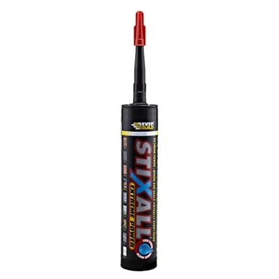 Image of Everbuild Stixgy Stixall Adhesive Sealant, 300ml, Grey New
