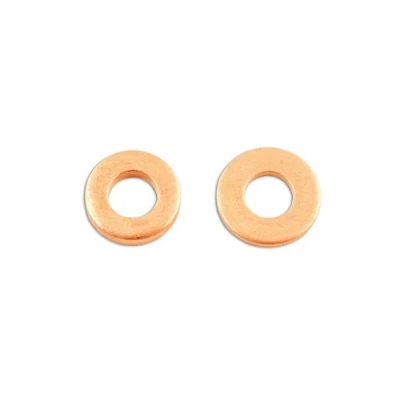 Image of Connect 36778 Common Rail Copper Injector Washer 15 x 7.5 1.5mm 12pc