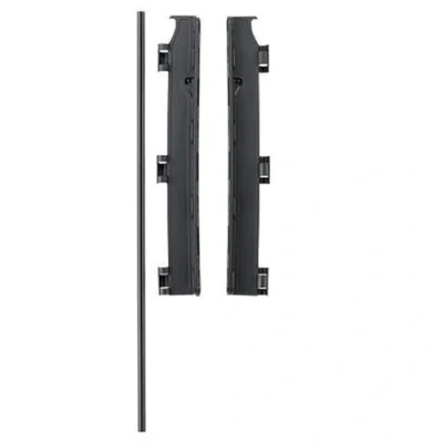 Image of Safetots Extra Tall Metal Multi Panel Range, Wall Mounting Kit, Black, Kit for Range of Play Pens, Safety Barriers and Room Dividers
