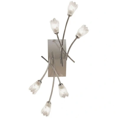 Image of Pietra Ceiling/Wall Switched 6 Light G9, Polished Chrome