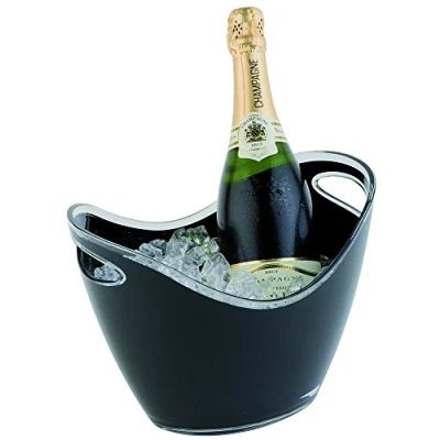 Image of APS Black Acrylic Wine and Champagne Bucket
