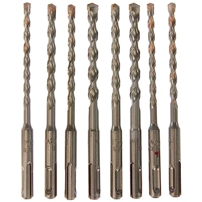 Image of DEWALT DT60300 QZ Hammer Drill Bit Set 8 Piece SDS Plus
