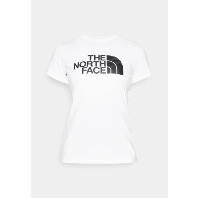 Image of The North Face EASY TEE Print Tshirt, Women&#039;s, Size: 6, White