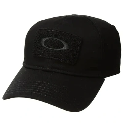 Image of Oakley Men&#039;s Si Cotton Cap, Black, S/M