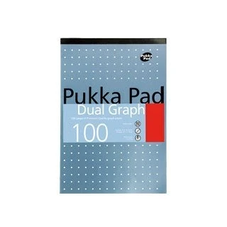 Image of 2xA4 Dual Graph Pad 200 Pages Of 80GSM premium Quality paper (Single)