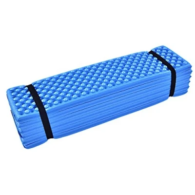 Image of Qiterr Foam Camping Mat,Waterproof Mattress Folding Outdoor Waterproof Sleeping Mat(Blue)