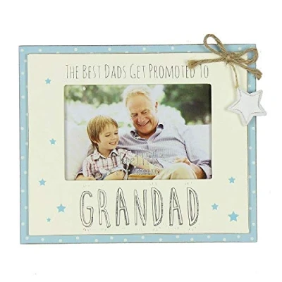 Image of Love Life Photo Frame 6&quot;x4&quot; Promoted To Grandad FW555GD