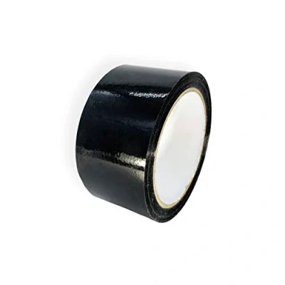 Image of Keephot Black Adhesive Packaging Tape 48 mm x 66 Meters, 2 inch 72 yrd
