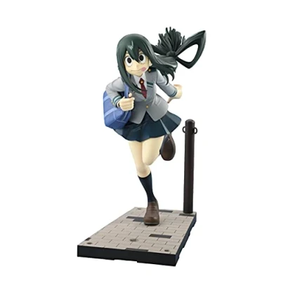 Image of ＢｅｌｌＦｉｎｅ BellFine Tsuyu Asui School Uniform Ver. Connect Collection Figure (My Hero Academia)