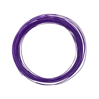 Image of Vaessen Creative Aludraht Schmuck 0,8 mm x, Biegsam Schmuckdraht, Aluminium, Violett, 1500 x 0.011 0.2 cm, Lilac, 0.8 15 m