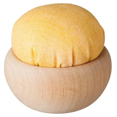 Image of Tulip Pincushion, Yellow, One Size