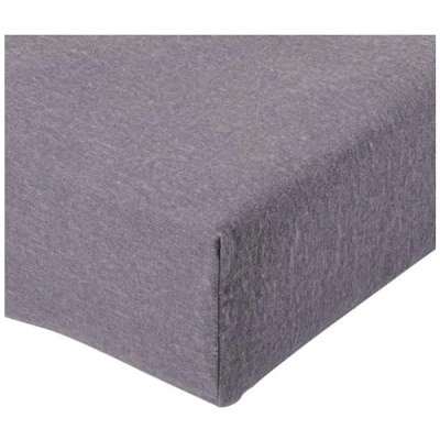 Image of Fusion Grey Brushed Cotton Super King Fitted Sheet (182 x 200 28cm) Charcoal Bedding Bed Soft &amp; Luxury 100% Hotel Bed/Fitted