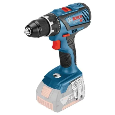 Image of Bosch Professional 06019H4100 GSR 18 V 28 Cordless Drill Driver Battery Not Included, Maximum Screw Diameter: 8 A mm Cardboard Box, Navy Blue, 100.0 cm*100.0 cm