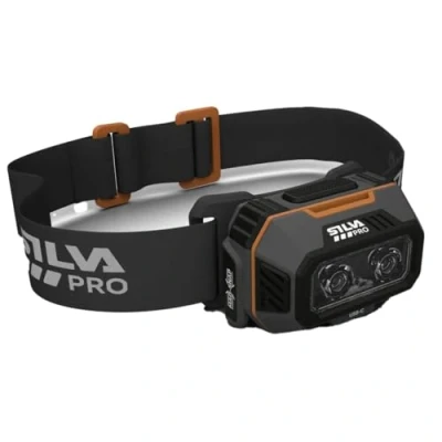 Image of Silva RoughLight 700 Headlamp with Magnetic Mount, USB Rechargeable, Waterproof/Dustproof, 3 LED Colours, Night Vision Red/Orange Light, Shock Resistant