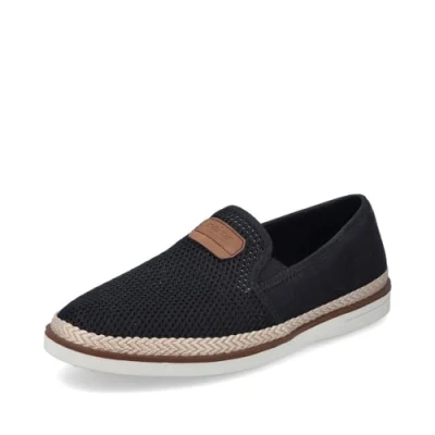 Image of Rieker Men B2366 Loafer, Black 00, 8 UK
