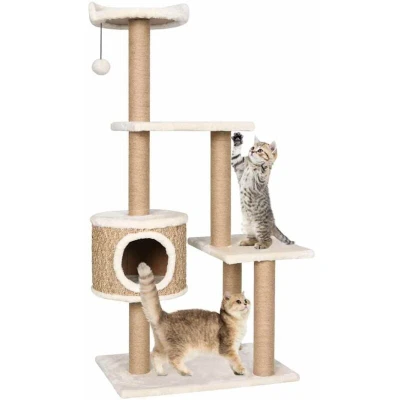 Image of vidaXL Cat Tree with Scratching Post 123cm Seagrass