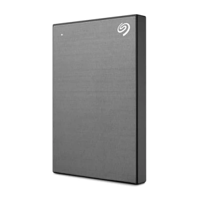 Image of Seagate One Touch, 1TB, Password activated hardware encryption, portable external hard drive, PC, Notebook &amp; Mac, USB 3.0, Space Gray (STKY1000404)