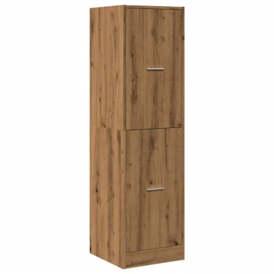 Image of vidaXL Apothecary Cabinet Artisian Oak 40x41x144.5 cm Engineered Wood
