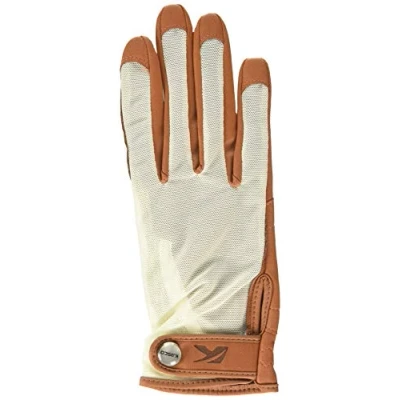 Image of Kasco Women Tan Fit Right Hand Golf Glove Toffee, Medium