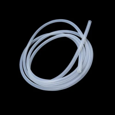 Image of iMeistek Silicone Tube 5mm ID x 8mm OD 4 Meters, Flexible Food Grade Hose Tubing Water Air Pipe Transparent