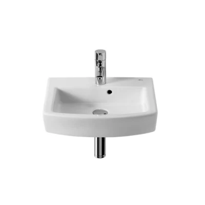 Image of Hall Wall Hung/On Countertop Cloakroom Basin 450 X 385mm 1 Taphole