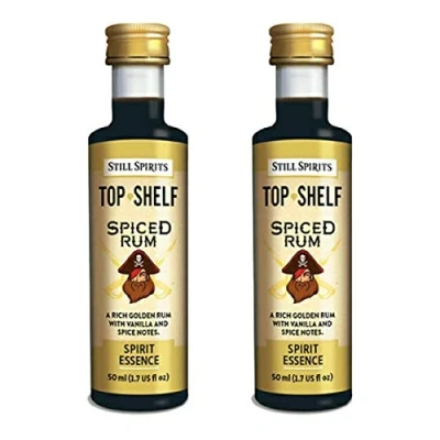 Image of 2X Still Spirits Top Shelf Spiced Rum 50ml Essence Flavours 2.25L