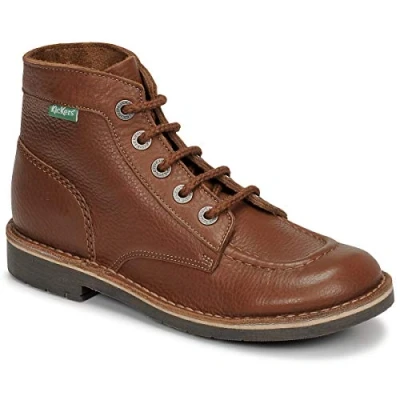 Image of Kickers KICK COL boys&#039;s Children&#039;s Mid Boots in Brown