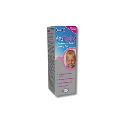 Image of Care ViraSoothe Gel, Chickenpox Relief, Cools and Soothes Skin, Suitable 6+ Months Old, Supports Natural Healing, Helps Stop the Itch, Clinically Proven Effective Relief Against Symptoms, 50g Gel