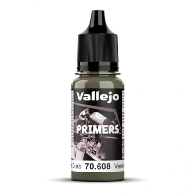 Image of Vallejo Model Color 17 ml Polyurethane Primer US Olive Drab