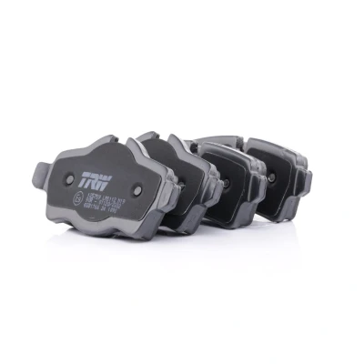 Image of 34216794059, 6794059 brake pad set TRW COTEC GDB1766 prepared for wear indicator with caliper screws accessories MINI: Clubman, Hatchback