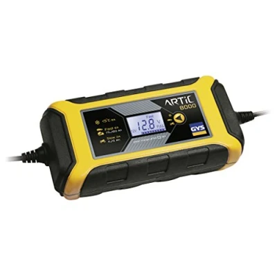 Image of GYS 029712 ARTIC 8000 Battery Charger, Black &amp; Yellow