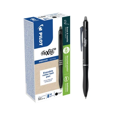 Image of Pilot Frixion Ball+ Black (Pack of 10) PUJ669699