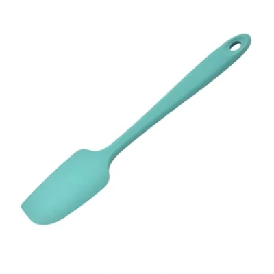 Image of Non Stick Baking Spatula Silicone,Kitchen Food Grade Silicone Spatulas for Cooking Heat Flexible Mini Cream Jar Cooking,Baking and Mixing(Green)