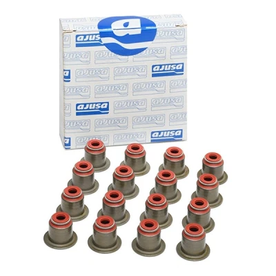 Image of 095651x16 Seal Set, valve stem AJUSA 57043000 FORD: FIESTA 6, 5, Focus 2, MINI: Hatchback, Clubman, CITROËN: Berlingo II