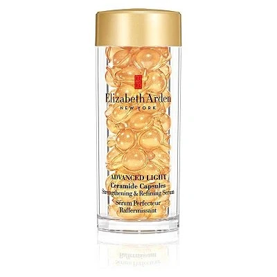 Image of Elizabeth Arden Advanced Light Ceramide Capsules Strengthening &amp; Refining Serum (60 pcs) Anti Ageing Skincare to Nourish Restore Skin, for Day Night