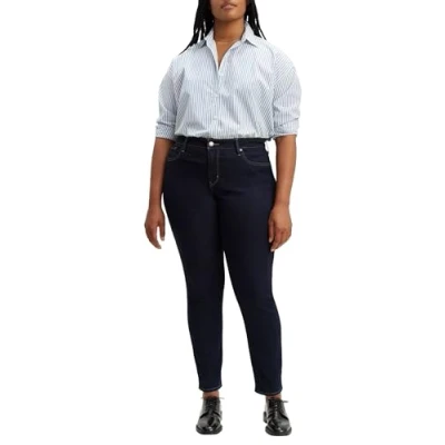 Image of Levi&#039;s Women&#039;s Plus Size 311 Shaping Skinny Jeans, Darkest Sky, 20 S