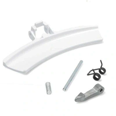 Image of Aspares Tumble Dryer White Door Handle Kit Compatible with John Lewis 4055237731